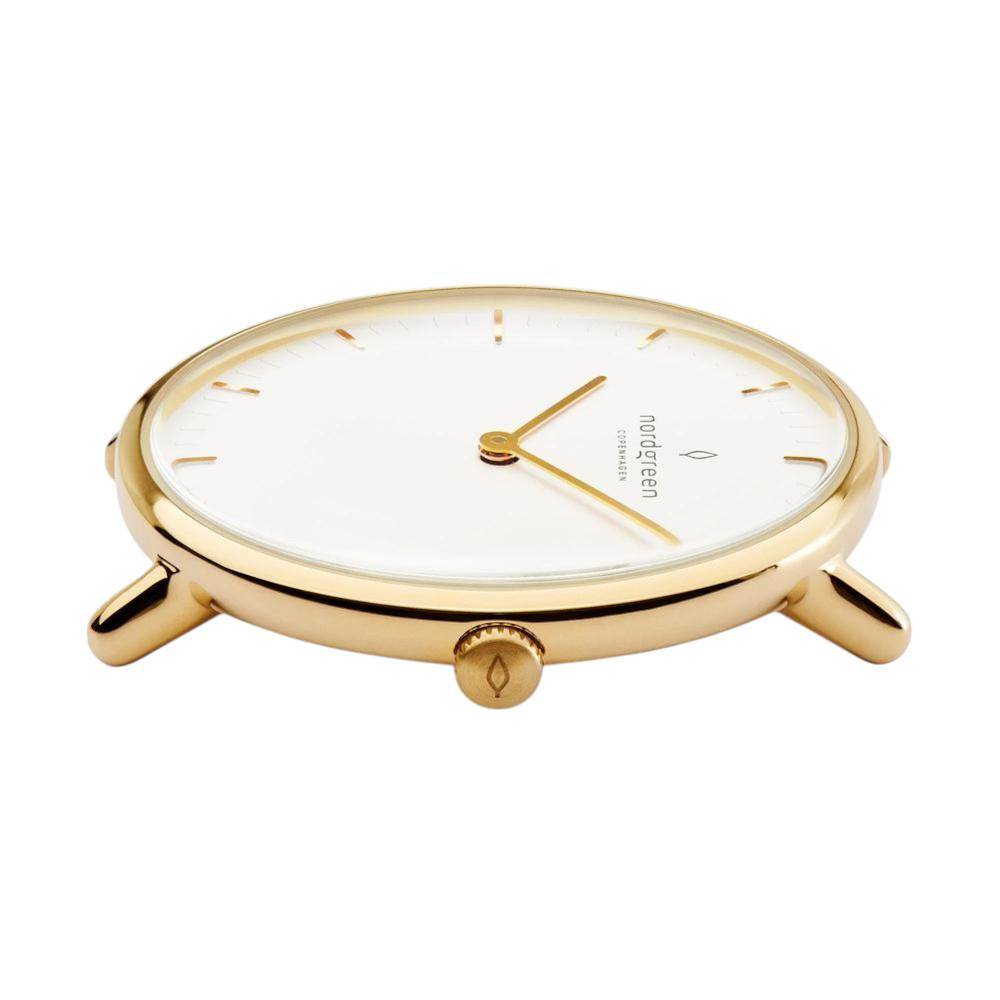 NORDGREEN Damenuhr Native 36 mm Gold