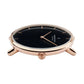 NORDGREEN Damenuhr Native 32 mm Rosegold Schwarz Mesh