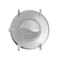 NORDGREEN Damenuhr Native 32 mm Silber Schwarz Leder