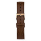 NORDGREEN Damenuhr Native 32 mm Rosegold Braun Leder