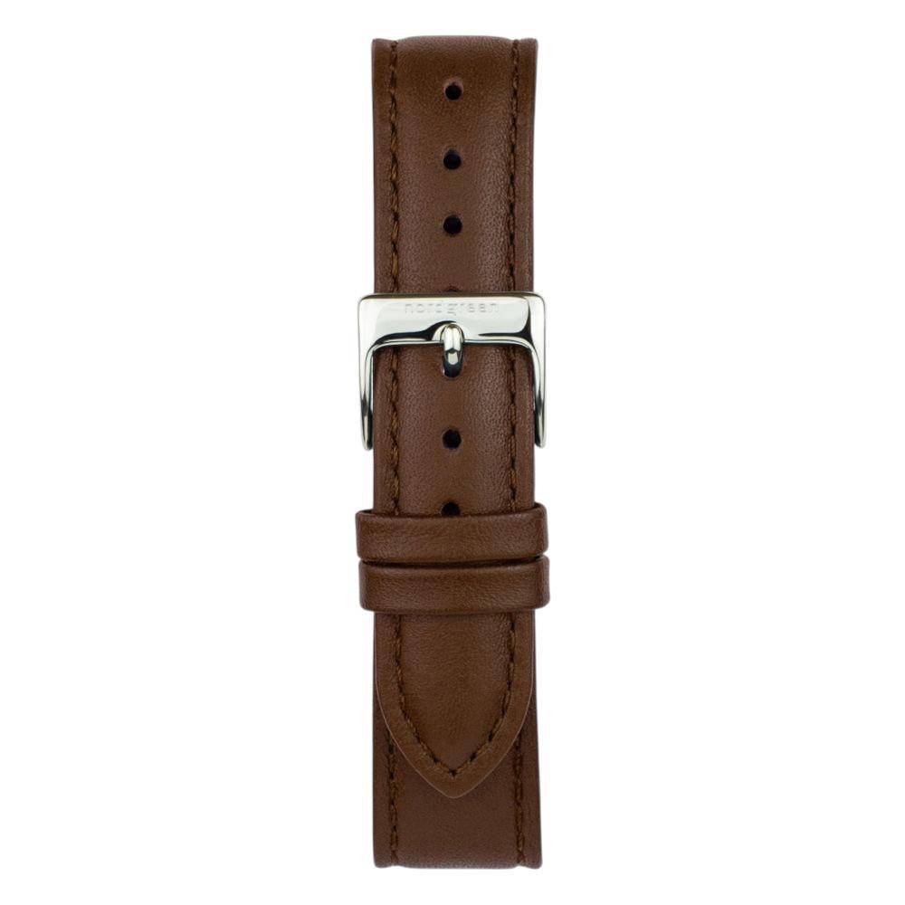 NORDGREEN Montre Femme Infinity 32 mm Argent Cuir Marron