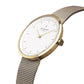 NORDGREEN Damenuhr Infinity 32 mm Gold Mesh