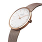 NORDGREEN Damenuhr Infinity 32 mm Rosegold Mesh