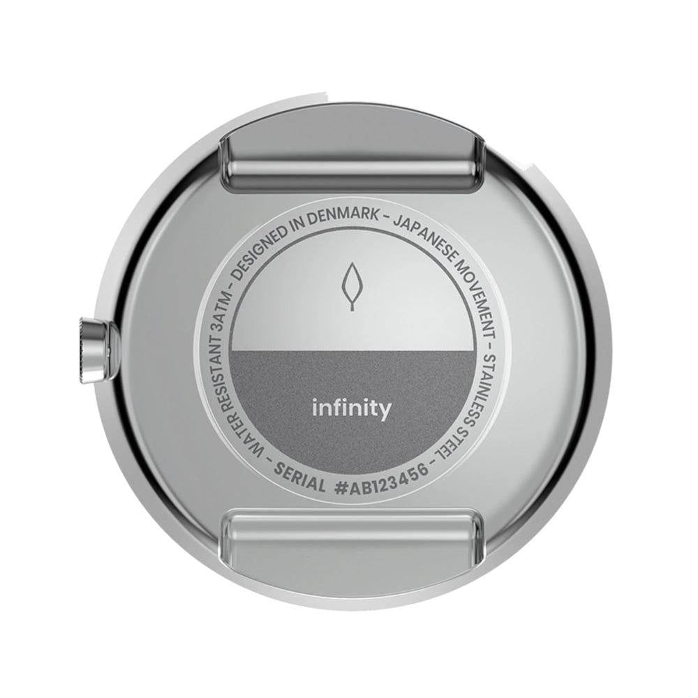 NORDGREEN Montre femme Infinity 32 mm Argent maille milanaise