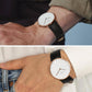 NORDGREEN Damenuhr Native 36 mm Rosegold Schwarz Leder