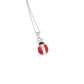 AMORETTO MILANO ladybird necklace “Cocci” made of 925 silver with zirconia AM0292