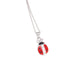 AMORETTO MILANO ladybird necklace “Cocci” made of 925 silver with zirconia AM0292