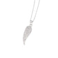 AMORETTO MILANO angel wing necklace “Angello” made of 925 silver with zirconia AM0994
