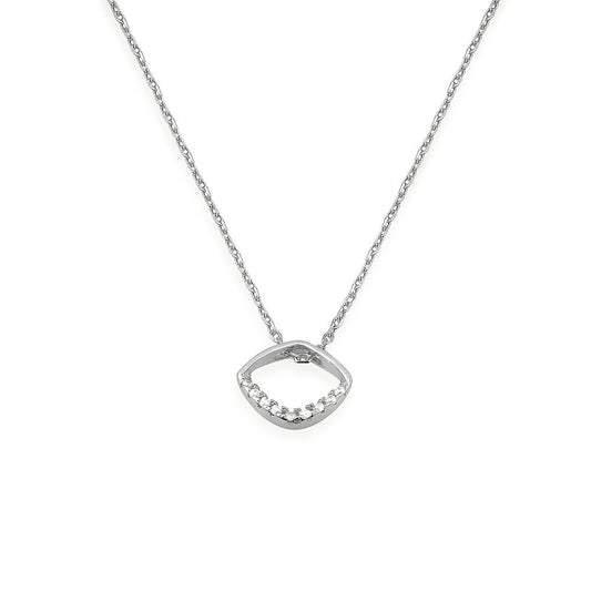 AMORETTO MILANO necklace made of 925 silver zirconia A140017