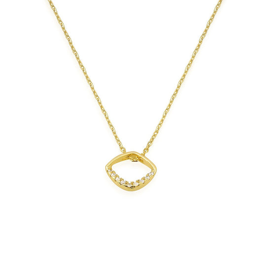 AMORETTO MILANO necklace made of 925 silver zirconia A140017