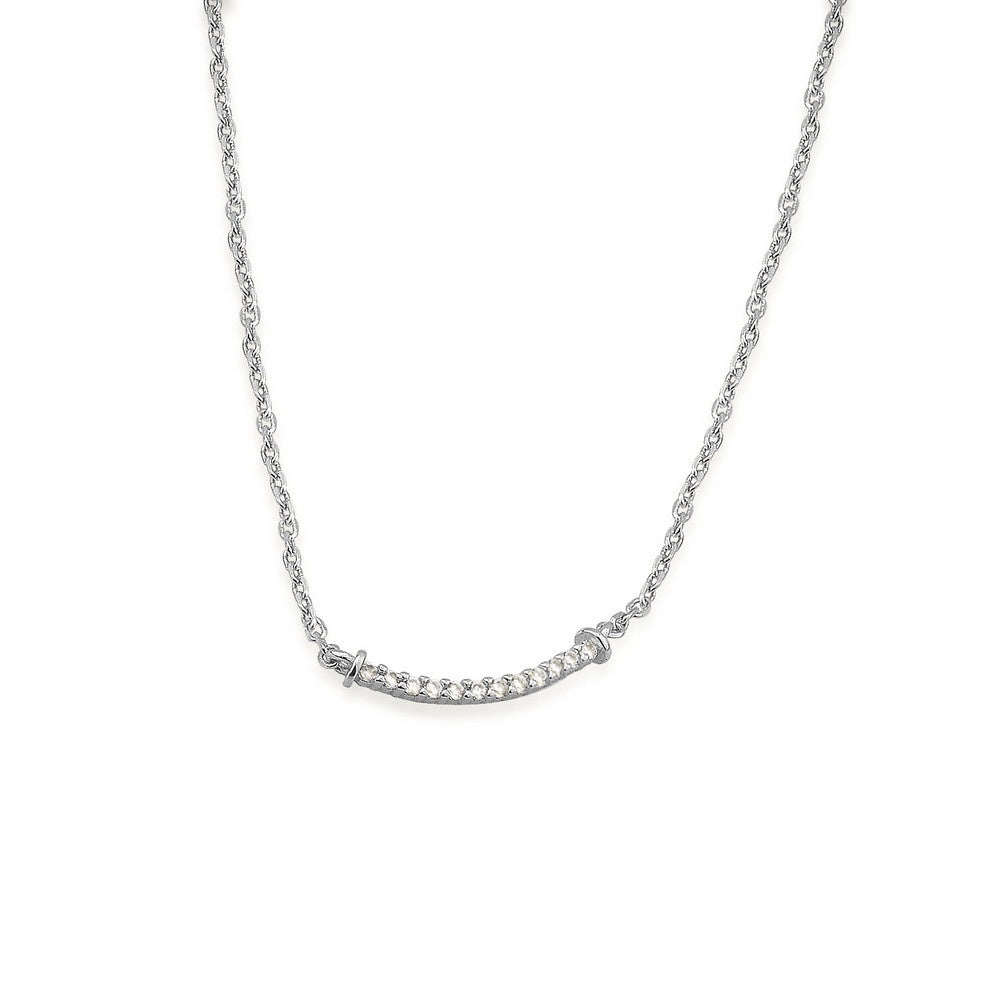 AMORETTO MILANO necklace made of 925 silver pendant zirconia A190029