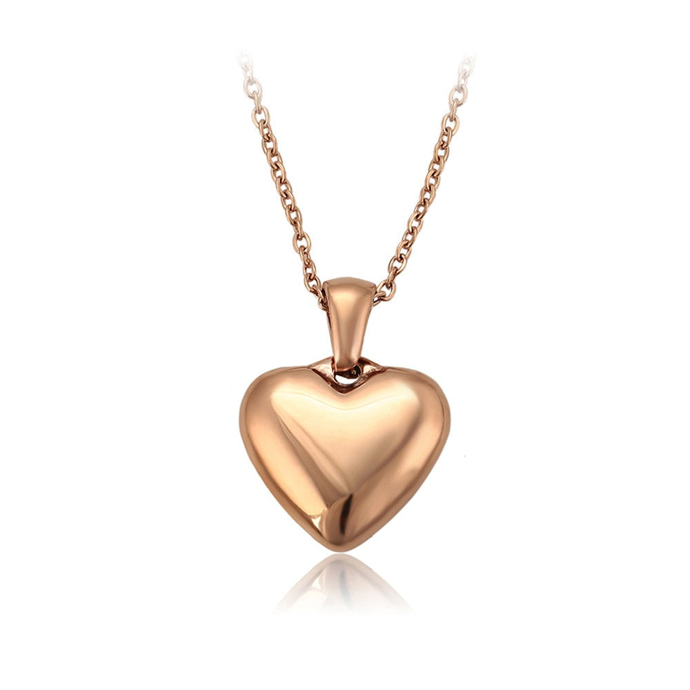 AMORETTO MILANO Necklace Heart "CARO" Rose Gold AM0203