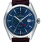 GROVANA Uhr St. Andrews Steel Leather Blue 42mm Herren 1547,1535