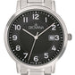 GROVANA Uhr Kensington Steel Metal Black arabic 41mm Herren 1550,1131