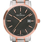 GROVANA Uhr Kensington Bicolor rose Metal Black index 41mm Herren 1550,1154