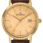 GROVANA Uhr Kensington GP Leather Champagne index 41mm Herren 1550,1511