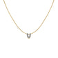 ROSEFIELD Buchstabenkette Mini Bubble Pavé