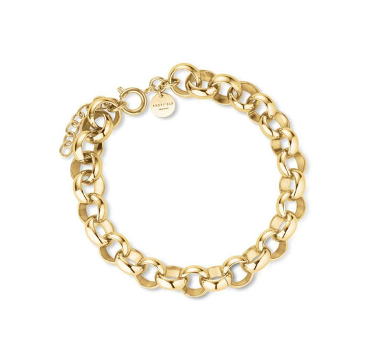 ROSEFIELD Armband Chunky-Roll Gold JBCBG-J893