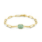 ROSEFIELD Bracelet Geometric Gemstone Bracelet Jade Gold JBGGG-J662