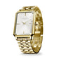 ROSEFIELD Women's Watch The Octagon White Sunray Steel Gold OCWSG-O40