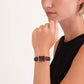 ROSEFIELD Damenuhr Boxy XS Burgundy Sunray Dark Brown Leather Rose Gold  QBBLR-Q56
