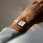 ROSEFIELD Damenuhr  Boxy XS Mesh Rosegold eckig QMWMRG-Q040