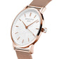 ROSEFIELD Damenuhr Pearl Edit Mesh Rosegold Perlmutt RMRMR-R09