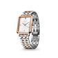 ROSEFIELD Damenuhr Octagon XS Bicolor Silber Rosegold OWRSR-O64