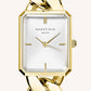 ROSEFIELD women's watch STUDIO The Octagon XS White Gold SWGSG-O55
