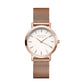 ROSEFIELD Damenuhr  Tribeca Mesh Rosegold 33mm TWR-T50