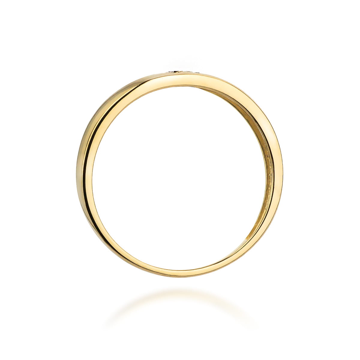 Diamant-Ring Echtgold Herz 0,019 ct – Ansicht