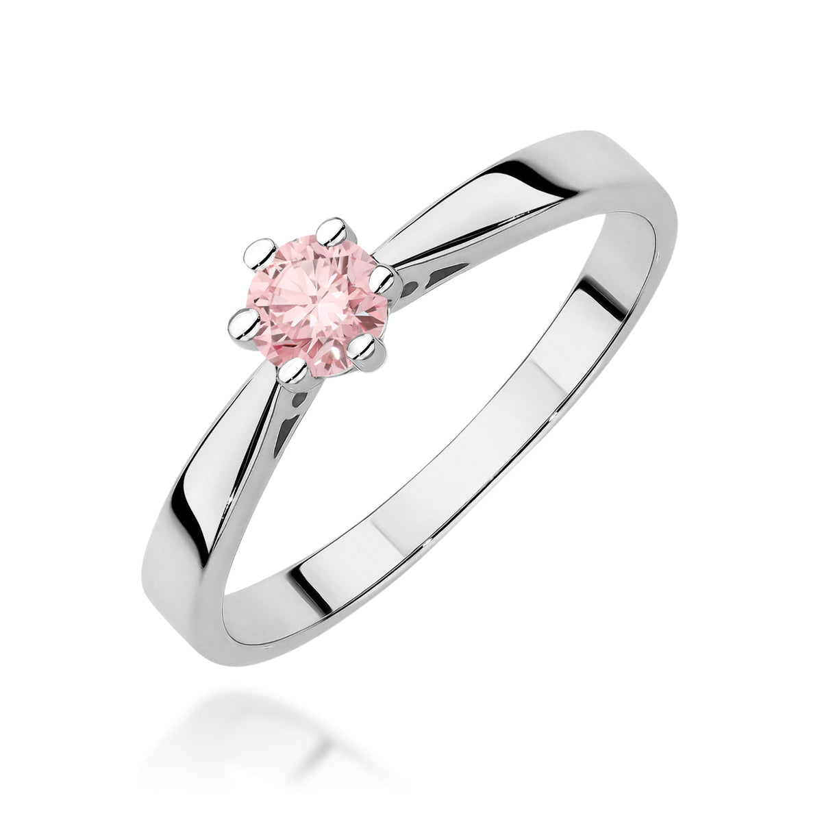 Diamant-Ring Echtgold Solitär ab 0,08 ct