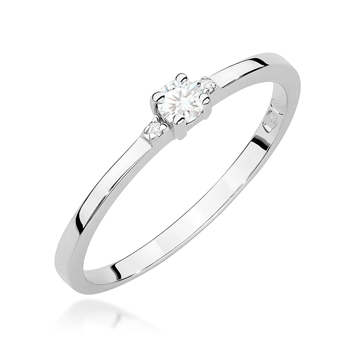 Diamant-Ring Echtgold Mehrstein ab 0,019 ct