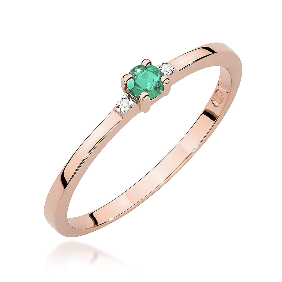 Diamant-Ring Echtgold Mehrstein ab 0,019 ct