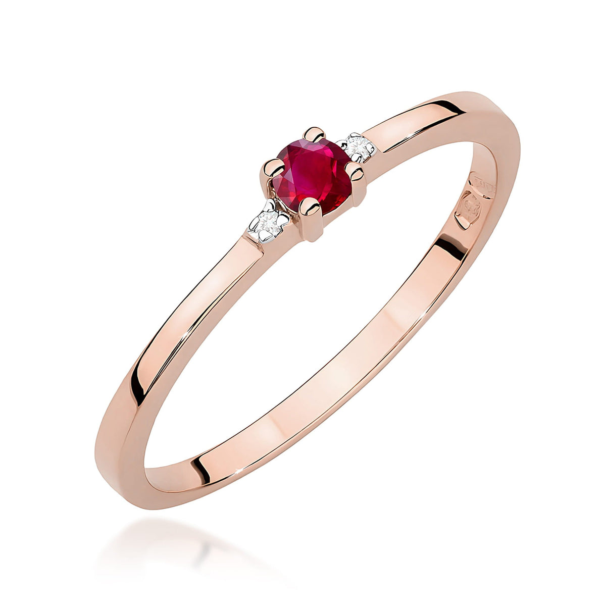 Diamant-Ring Echtgold Mehrstein ab 0,019 ct