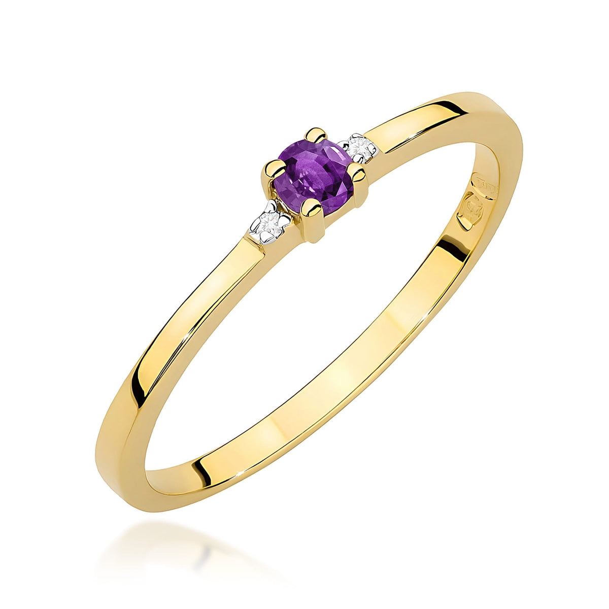 Diamant-Ring Echtgold Mehrstein ab 0,019 ct