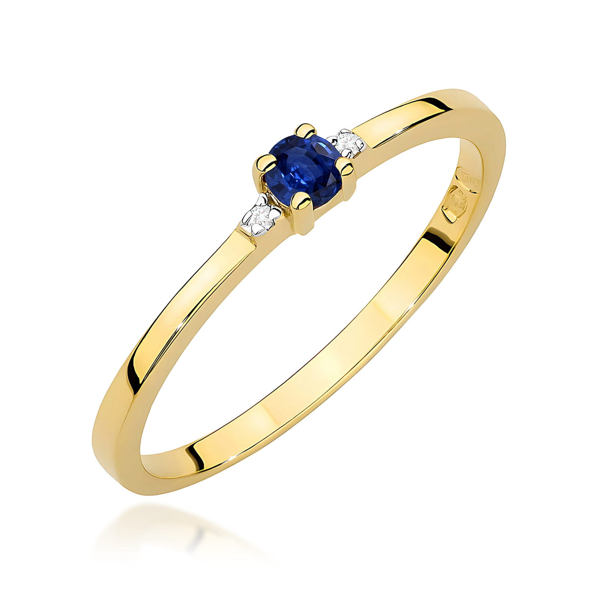 Diamant-Ring Echtgold Mehrstein ab 0,019 ct