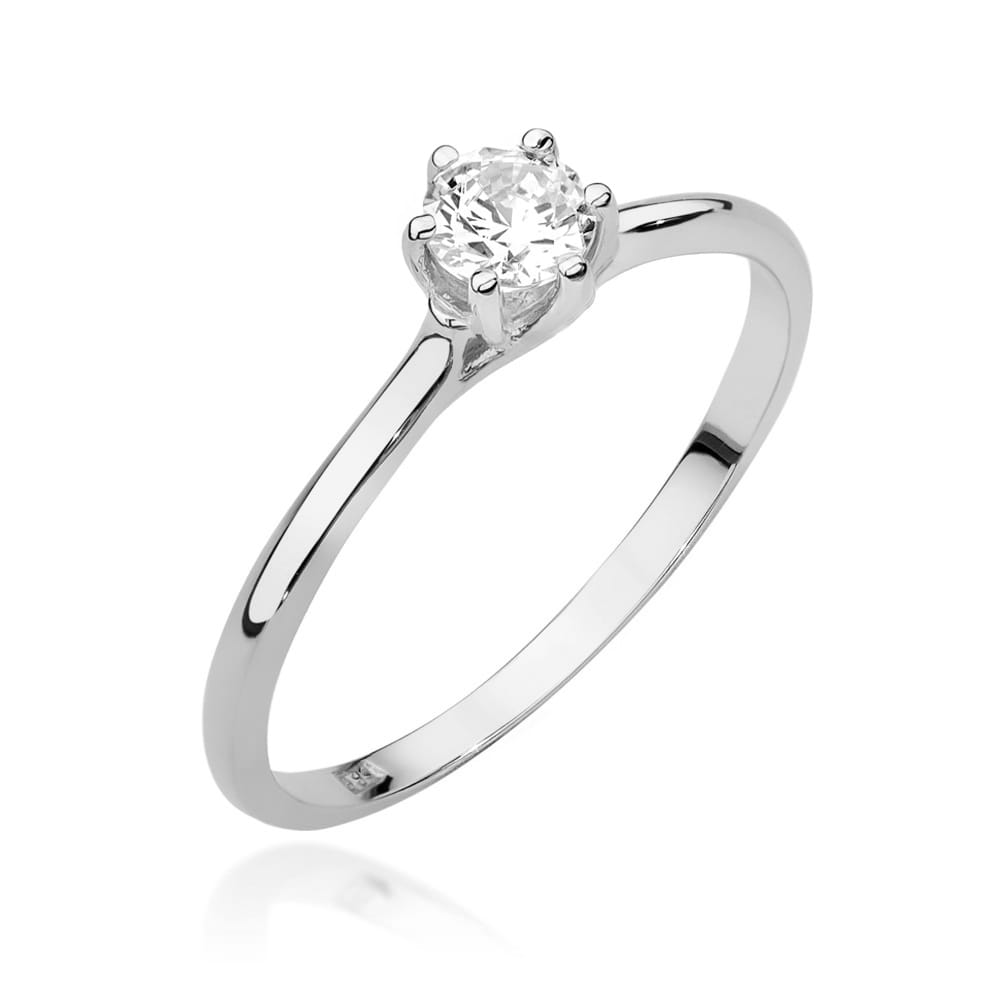 Diamant-Ring Echtgold Solitär ab 0,21 ct