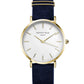 ROSEFIELD Women's Watch The West Village Blue Gold WBUG-W70