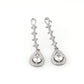 AMORETTO MILANO Boucles d'oreilles clous en argent 925 oxyde de zirconium goutte A110040