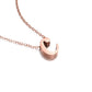 AMORETTO MILANO letter necklace “Lettera” C script rose gold AM0187-CR