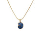 AMORETTO MILANO Necklace "MARE" Shell Blue/Gold AMS52
