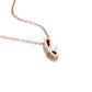 AMORETTO MILANO letter necklace “Lettera” F script rose gold AM0187-FR