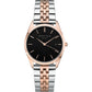 Rosefield Damenuhr The Ace Rosegold Schwarz Silber