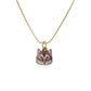 AMORETTO MILANO necklace "GOLD GATTO" cat AMS24