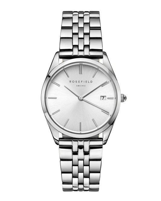 ROSEFIELD Women's Watch The Ace Silver Sunray Silver ACSS-A04