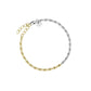 ROSEFIELD Armband Bicolor Swirl Bracelet Gold Silber Edelstahl JBDSG-J706