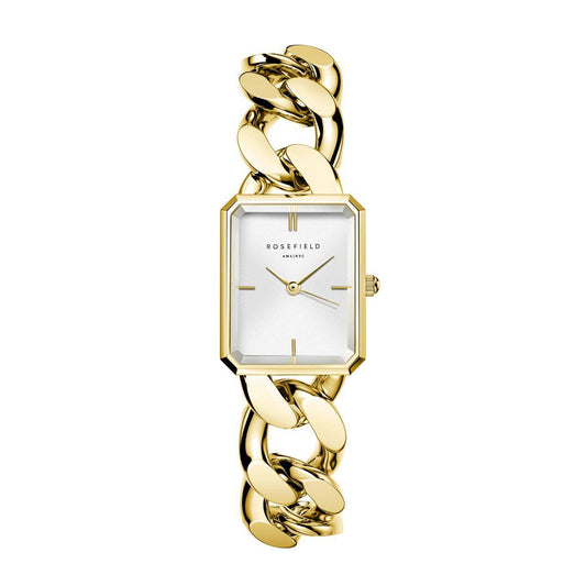 ROSEFIELD women's watch STUDIO The Octagon XS White Gold SWGSG-O55