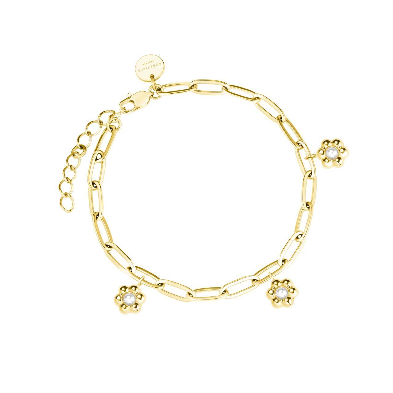 ROSEFIELD Bracelet Daisy Flower Gold JBDFG-J674