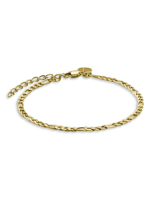 ROSEFIELD Bracelet Figaro Chain Bracelet Gold JBFCG-J532